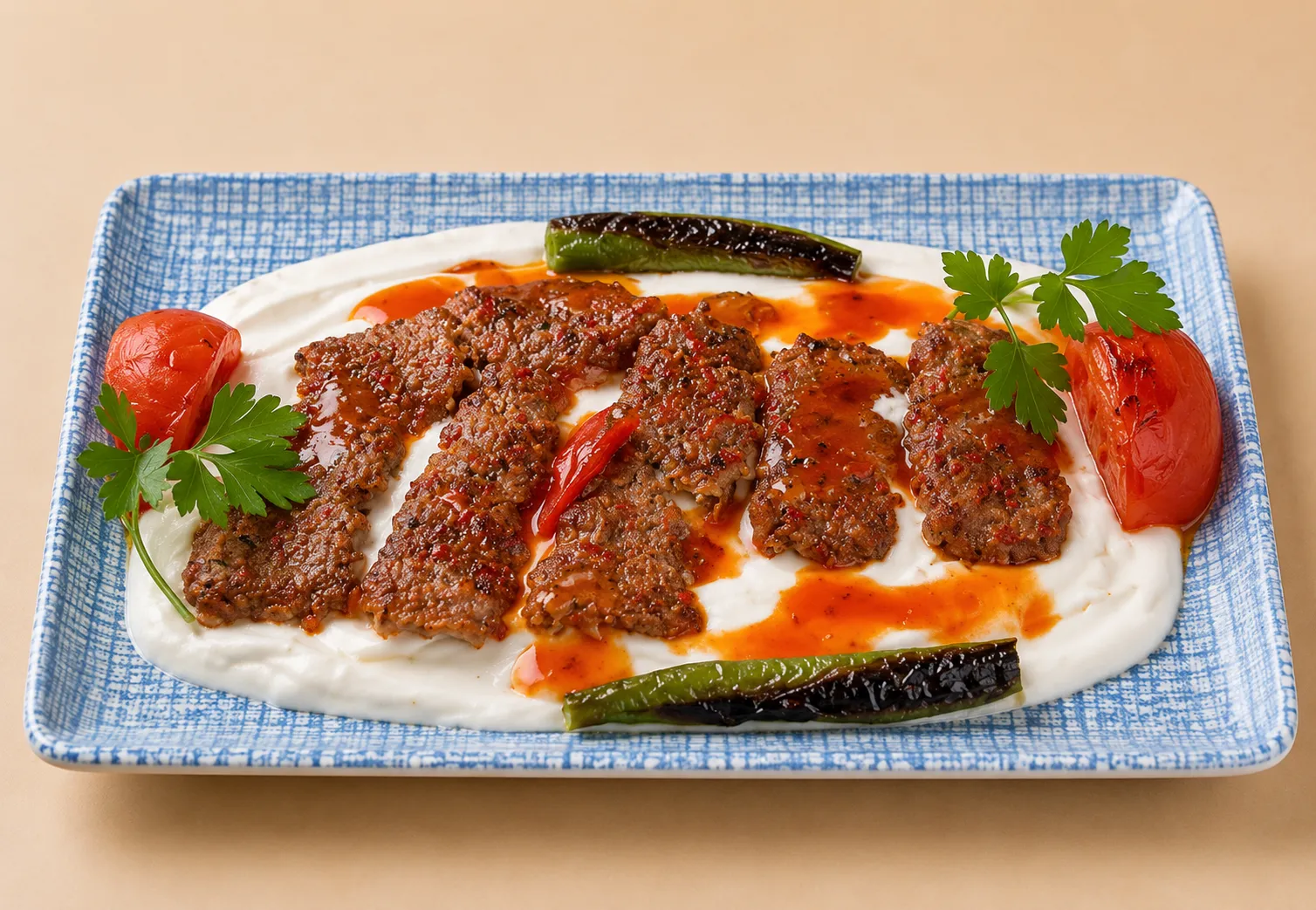 KARIŞIK YOĞURTLU KEBAP